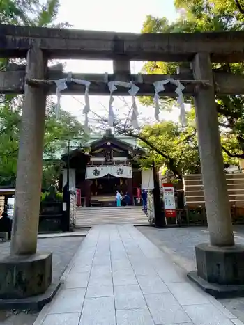 稲毛神社の御朱印 2022年07月