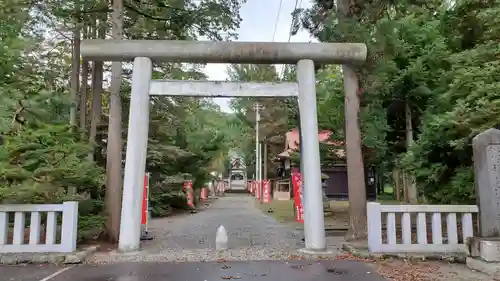 長沼神社の鳥居