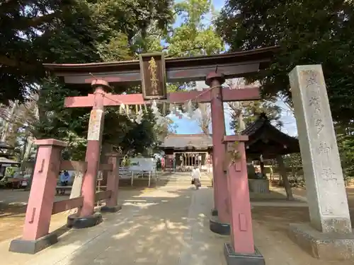 麻賀多神社の鳥居