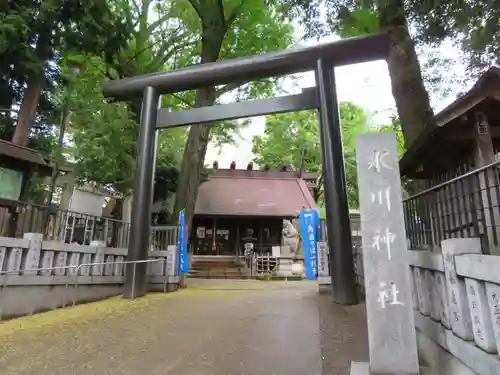 高円寺氷川神社の鳥居