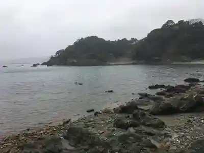 伊射波神社の周辺