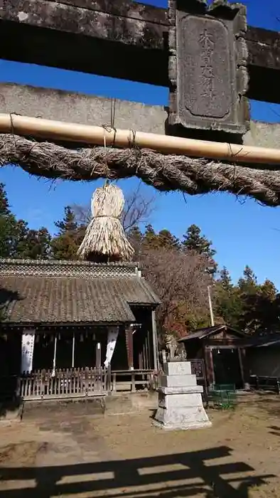 木曽三柱神社の建物その他