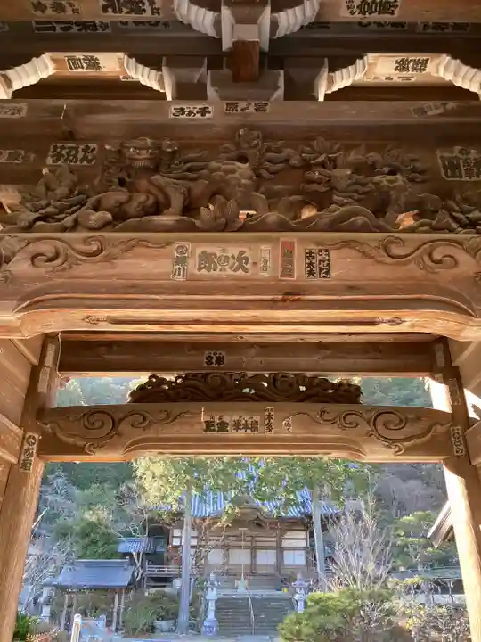 金剛城寺の山門・神門