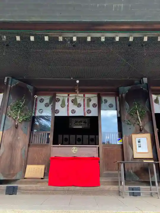 所澤神明社の本殿・本堂