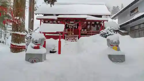 鹿角八坂神社の本殿