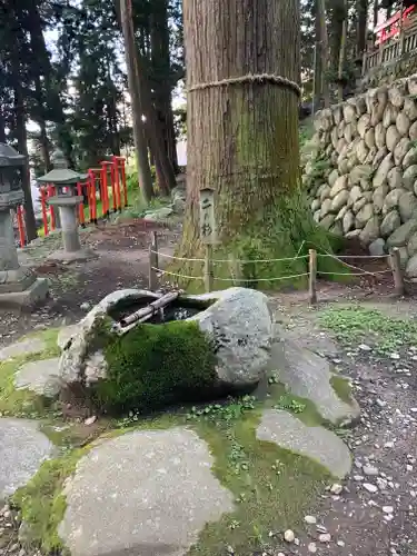 大洲七椙神社の手水舎