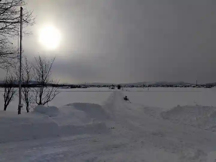 剣淵神社の周辺