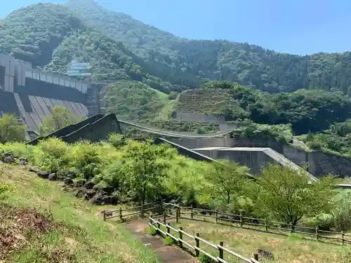 奥泉大井神社の景色