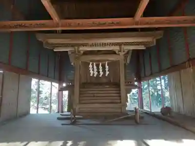 密嶽神社の本殿・本堂