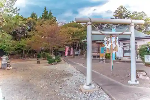 植田八幡神社の鳥居