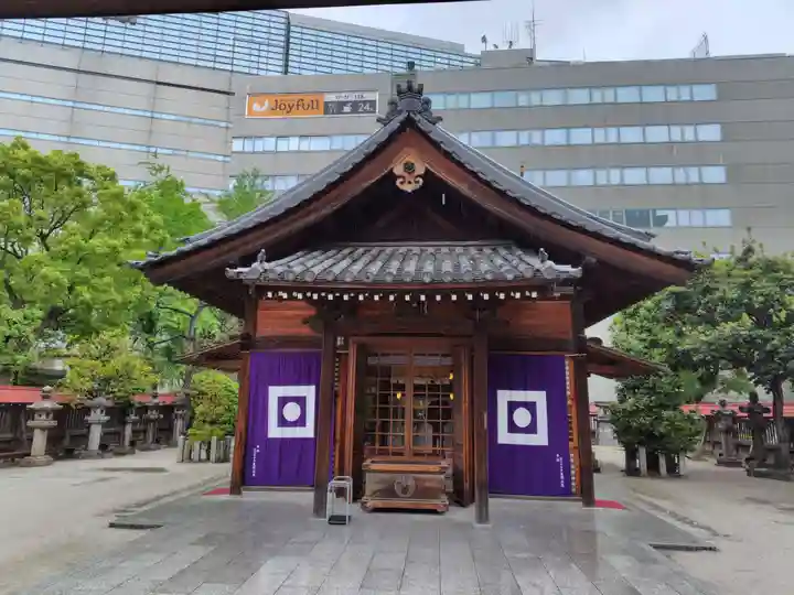 警固神社の本殿・本堂