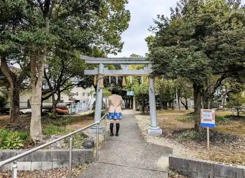 朝宮神社の鳥居