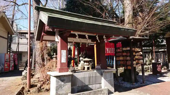 品川貴船神社の手水舎
