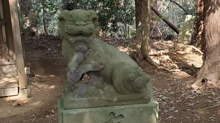 外川神社の狛犬