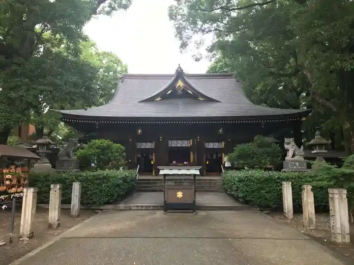 若宮八幡社の本殿・本堂