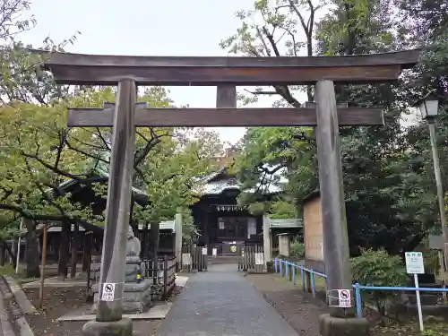 荏原神社の鳥居