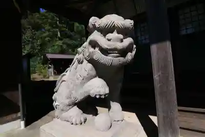 長屋神社の狛犬