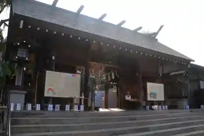 開成山大神宮の山門・神門