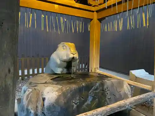 調神社の手水