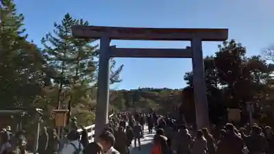 伊勢神宮内宮(皇大神宮)の鳥居