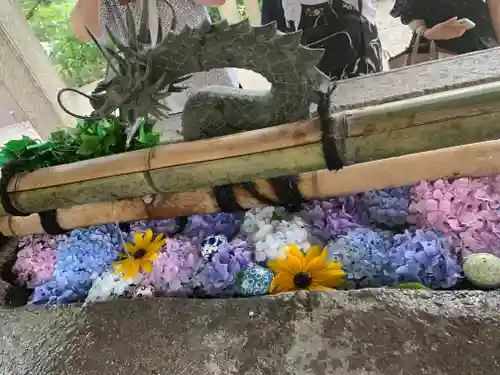 楽法寺（雨引観音）の手水舎