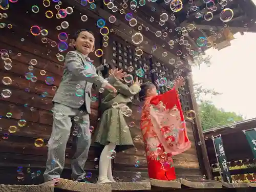 滑川神社 - 仕事と子どもの守り神(福島県)