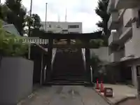 高輪神社の鳥居