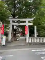 戸部杉山神社の鳥居