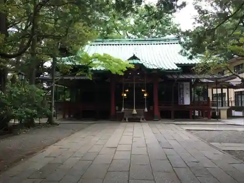 赤坂氷川神社の本殿