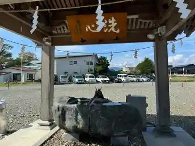 志賀理和氣神社の手水舎