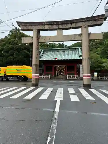 静岡浅間神社の鳥居