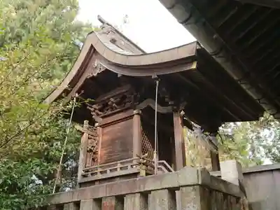 奥津神社の本殿・本堂