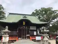 與賀神社の本殿・本堂