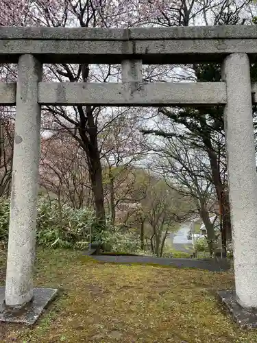 浜益神社の鳥居