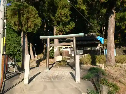 神明神社の鳥居