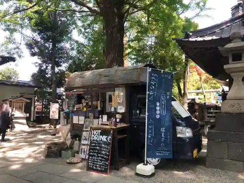 田無神社の食事