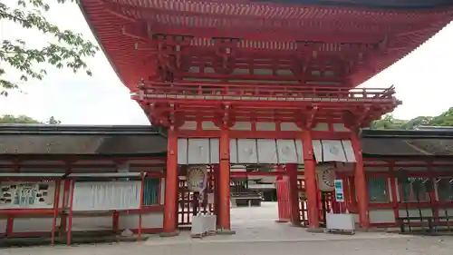 賀茂御祖神社（下鴨神社）の山門・神門
