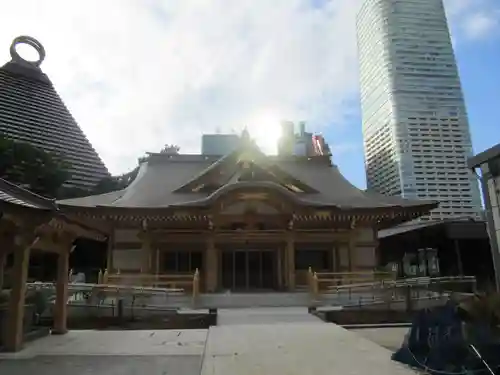 西久保八幡神社の本殿・本堂