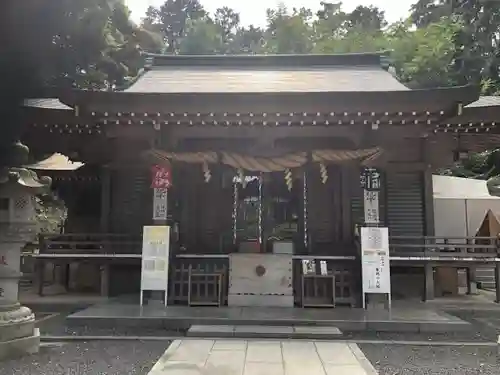 中氷川神社の本殿