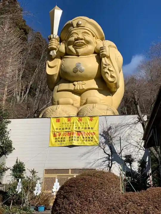 中之嶽神社の像