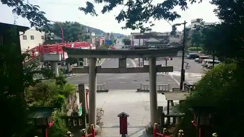 足利織姫神社の鳥居