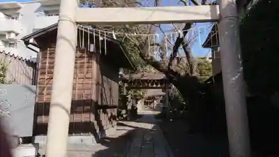 印内八坂神社の鳥居