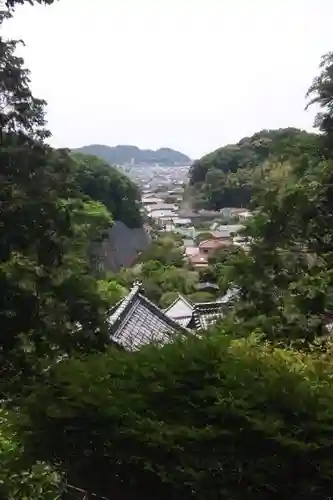 岩殿寺の景色