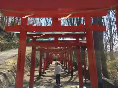 鼻顔稲荷神社の鳥居