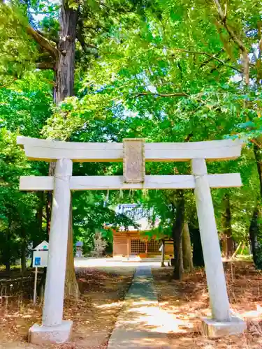 岡見八坂神社の鳥居