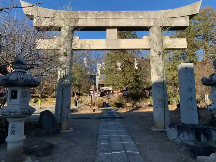 甲斐総社八幡神社の鳥居