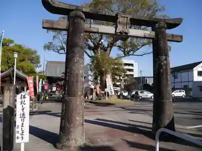 龍造寺八幡宮の鳥居