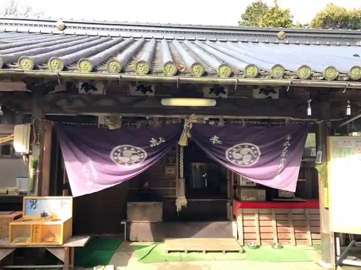 縣主神社の本殿・本堂