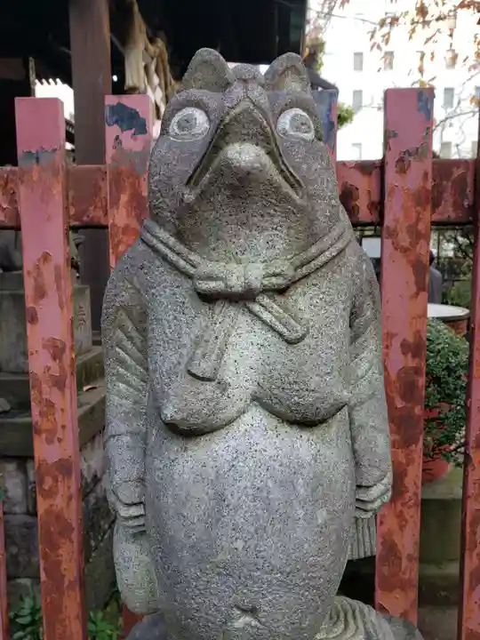 柳森神社の狛犬