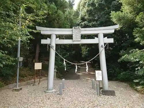 四郷八柱神社の鳥居